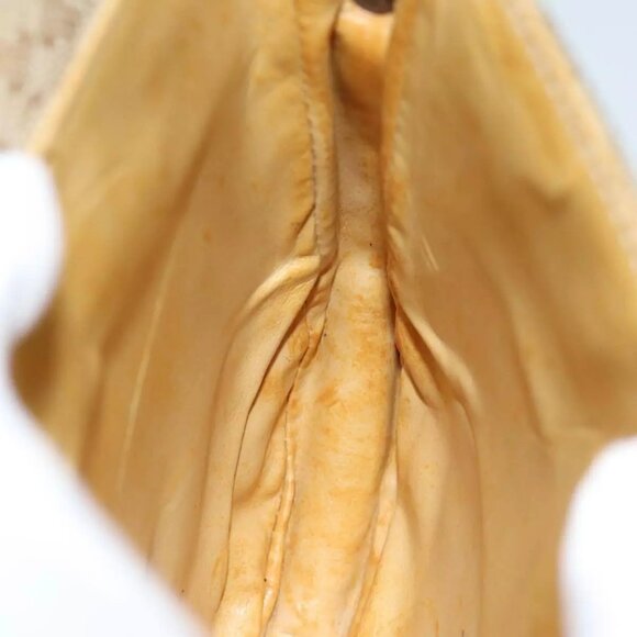 CELINE Macadam Canvas Shoulder Bag Beige - Picture 3 of 16